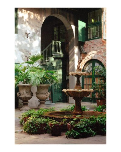 Brulatour Courtyard<br>signed and numbered, limited edition,<br> 11"x14"-$110.00,16"x20"-$165.00, S/H $18.00