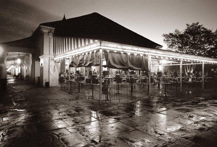 Cafe DuMonde Sepia<br>limited edition photograph signed and number<br>11" x 14" $110.00, 16" x 20" $165.00, S/H $18.00