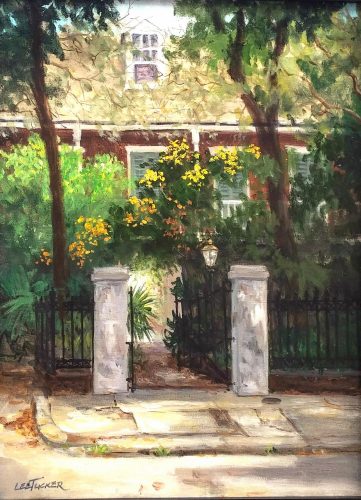 French Quarter Treasure<br>original acrylic painting on stretched canvas 18" x 24"<br>$1200.00, S/H $45.00