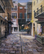 Cabildo Alley Painting