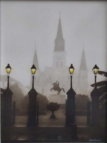 Breaking Mist<>hand embellished giclee 18" x 24" <>$525.00 S/H $45.00