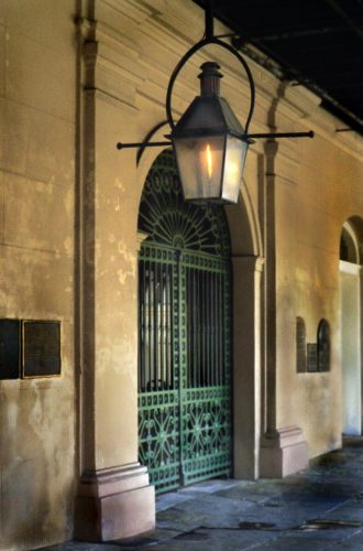Cabildo Gate, limited edition signed photograph br>11" x is 14" $110.00, 16" x 20" $165.00<br>shipping $18.00