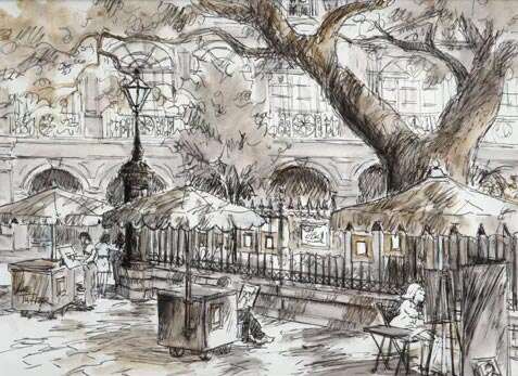 Historic Jackson Square Artist Colony